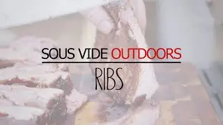 Baby Back Ribs Sous Vide with Maple Whisky Sauce - SousVide Supreme Outdoors Series