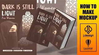 HOW TO MAKE MOCKUP COVER BOOKS USING COREL DRAW