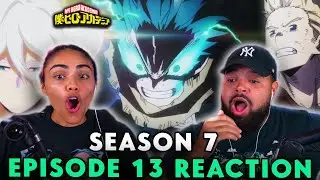 DEKU OVERWHELMS SHIGARAKI! | My Hero Academia Season 7 Episode 13 Reaction