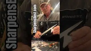 Sharpening a knife with snake oil in 60 seconds ￼#snakeoil