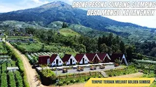 Drone Pesona Sumbing Glamping Magelang | Destinasi Wisata Jawa Tengah