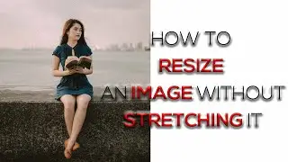 how to Resize an Image Without stretching object
