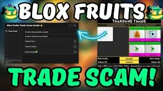 BLOX FRUITS TRADE SCAM SCRIPT😈✅ | CORRUPTED HUB | BLOX FRUITS