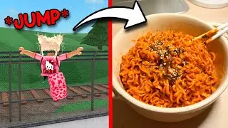 EVERY JUMP in mm2 = SPICY RAMEN in REAL LIFE (torture 😭)