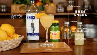 How To Make A Bees Knees | Cocktail Masterclass Drink Recipe