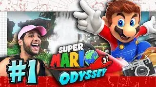 Super Mario Odyssey Part 1 & SWITCH GIVEAWAY -  Cap & Cascade Kingdom