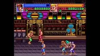 Super Double Dragon Two-Player Playthrough (Actual SNES Capture)