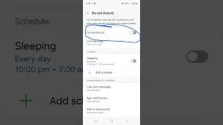 How To Turn On Do Not Disturb | On All Samsung Phones