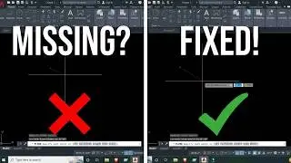 Why Your AutoCAD Input Box Is Missing (and How to Fix It)