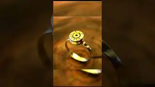 Ring from the cartridge case.🔥. Bullet Ring 