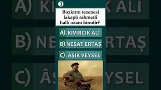 60 Saniyede Genel Kültür Test
