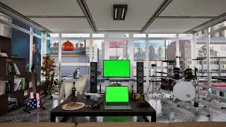 Green Screen 3D Models Animation 498