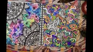 MY PSYCHEDELIC SKETCH BOOK TOUR!