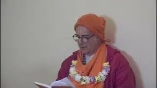 Evening class with Śrīpād B.S. Tridaṇḍī Mahārāj at the Bhakti Yoga Institute, Oct,18, 2024.