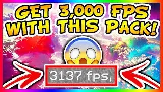 GET 3,000+ FPS WITH THIS MINECRAFT TEXTURE PACK (RESOURCE PACK) (NO LAG / FPS BOOST)
