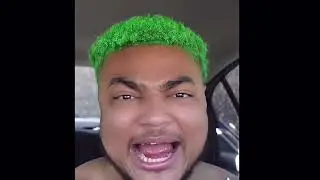 HE LOOKS LIKE A MINECRAFT GRASS BLOCK NOW 🤣