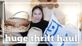 HUGE GOODWILL THRIFT HAUL 2021 | HOME DECOR AND CLOTHES