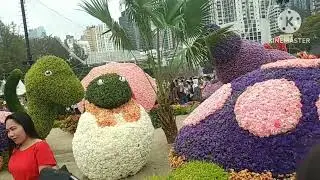 pameran  bunga di victory cwb