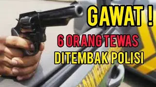 DIDUGA PENGIKUT HABIB RIZIEQ  DITEMB4K POLISI 6 ORANG MENINGGAL