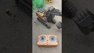 RC EXCAVATOR YIGONG AGES6+ 11CH UNBOXING. FIRST TEST!! 