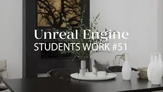 Student's work #51 in Unreal Engine 5 | Interior in Unreal Engine at ARHI.TEACH graphics school