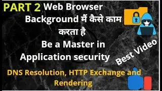 What is Web Browser working in application Security.How any application works in background in Hindi