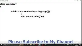 Hello World Java Program | Compile and Run | 2022 | learn easy