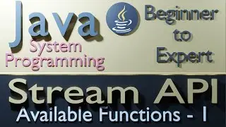 5.1 Java - Stream Functions