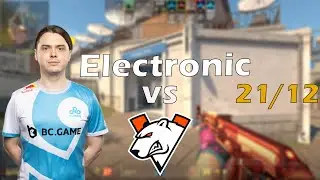 CS2 POV Demo Cloud9 Electronic (21/12) vs Virtus.Pro (de_overpass) @ IEM Katowice 2024 Play-in