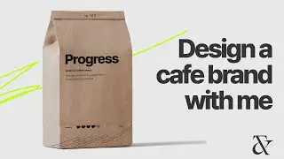 Design a cafe brand with me | Passion project