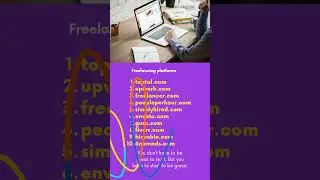 Freelancing platforms #shorts #developer #programmer #css