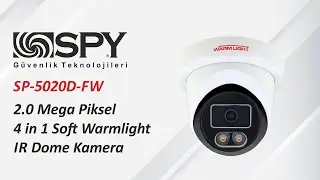 SP 5020D FW 2 0 MP 3,6 MM 3500K SOFT WARM LIGHT PLASTİK DOME KAMERA