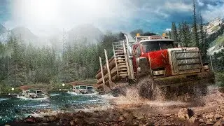 ВОЗИМ ГРУЗ В MudRunner (CO-OP)