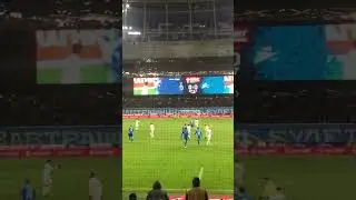 Динамо-Зенит опасный удар гостей