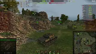 Неожиданный воин на Су 122-54