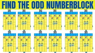Find the ODD Numberblock | Brain Game for Kids