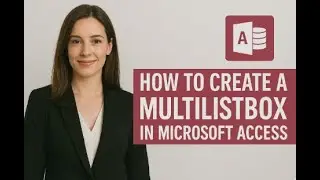 How to Create a Multi Listbox in Microsoft Access