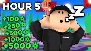 I Went AFK On Pls Donate For 24 HOURS STRAIGHT... (Here's What Happened)