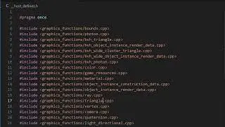 c / c++ project layout, .h includes, .cpp implementations