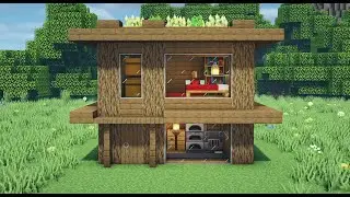 Minecraft Köy Modern Evi Nasıl Yapılır? / Adım Adım Rehber