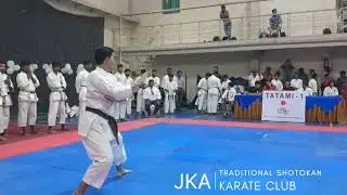 Gojushiho Sho Kata|JKA TSKC Student|1st All India JKA Karate Do Championship 2024|JKAWF INDIA.