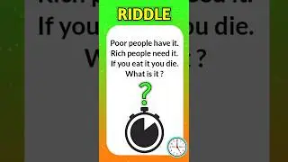 Riddle | Riddles in English | Riddles with Answer | Logical riddles | Hard riddles| Time Alert
