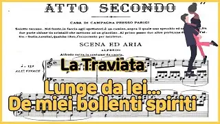 Lunge da lei ... De'miei bollenti spriti - [La Traviata] 'G.Verdi' Piano Accompaniment / karaoke
