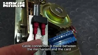 Makim otomatik düşen kol role bağlantısı / automatic falling arm relay connection