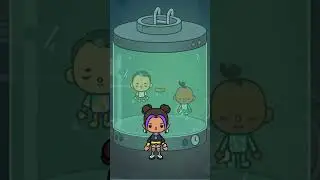 My 2 Babies Turned into a Robot Crumpets #tocaboca #tocalifeworld