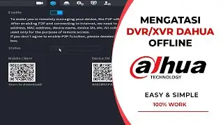 How to Overcome Dahua DVR Offline | Dahua XVR Can't Go Online on HP