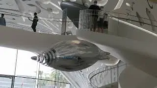 Flying Penguin at Future Museum in Dubai 26.06.2022