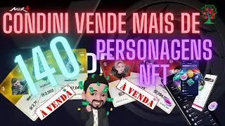 Condini vendeu mais de 80 NFT's em menos de 10 minutos. @CondniCorp #condinicorp #mir4 #nft
