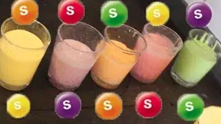 Mat av godis - Fruktsmoothie (i samarbete med Skittles)