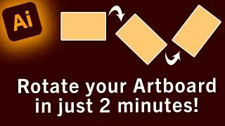 How to: Rotate your Artboard - Adobe Illustrator 2022
